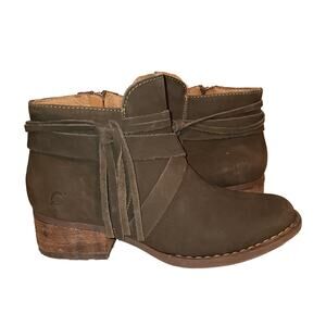 Born Montilla Suede Ankle Booties